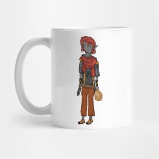 Character design poster thief Mug